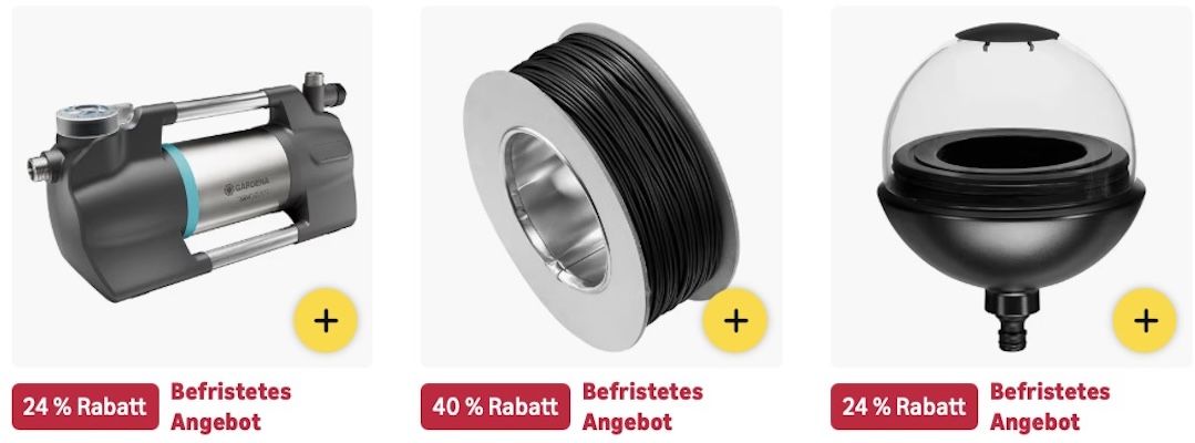 🏡🤑 Amazon: Gardena Gartengeräte und Zubehör Sale z.B. Gartenschere für 13,99€ (statt 20€)