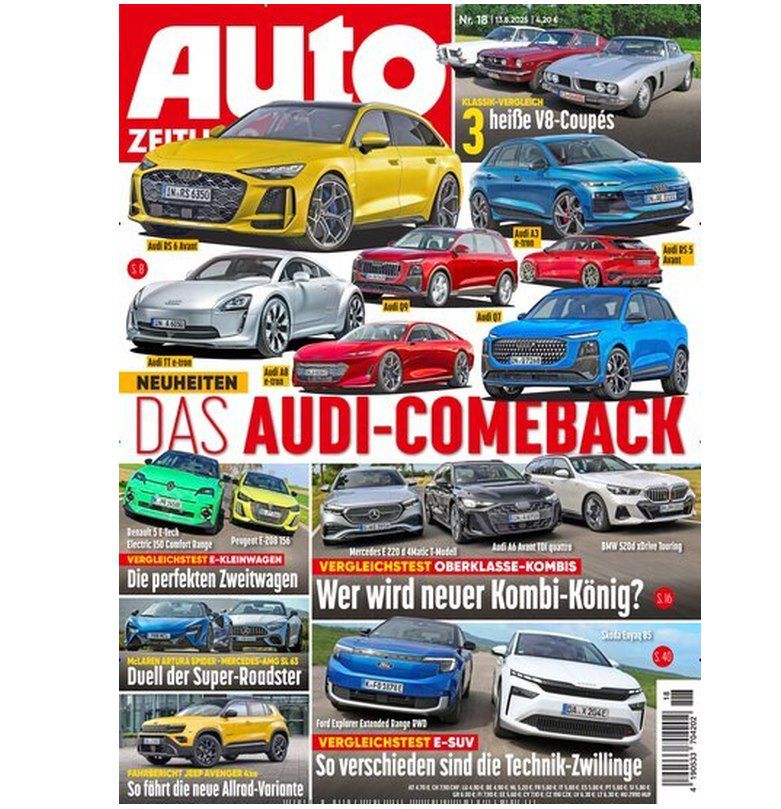 🚘 26 Ausgaben (Jahresabo) Auto Zeitung für 29,90€ (statt 99€)