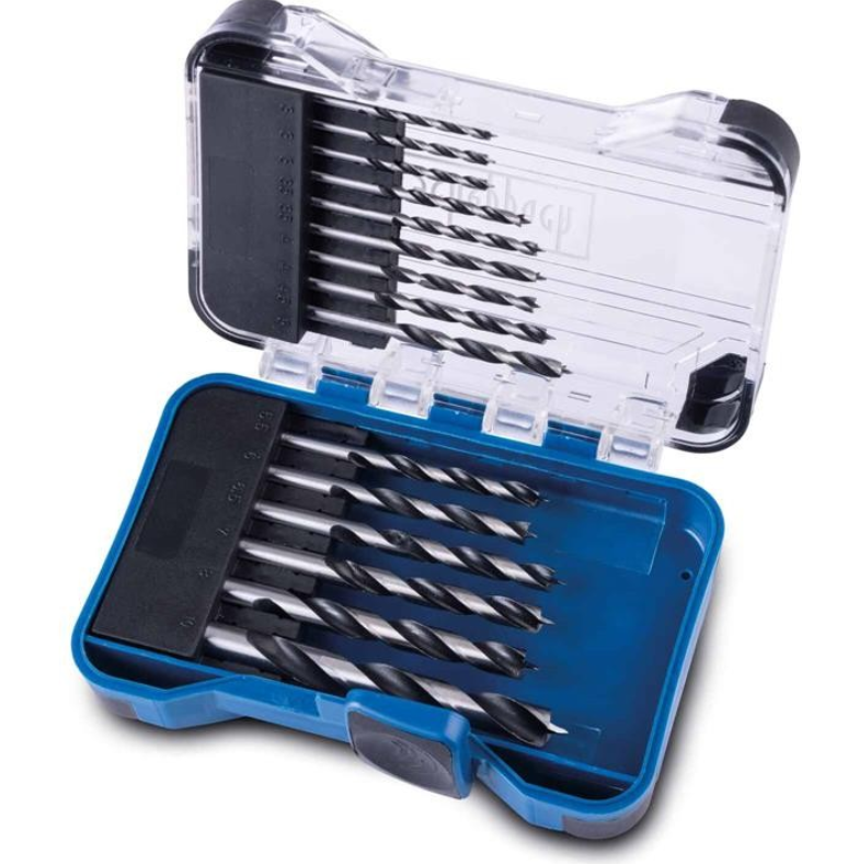 Scheppach HSS Spiralbohrer + Holzbohrer + Bitschrauber 67 teilig für 29,90€ (statt 39€)