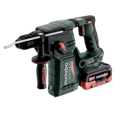 👷 metabo Akku-Kombihammer KH 18 LTX BL 24-18 V inkl. 2 Akkus für 319,89€ (statt 440€)