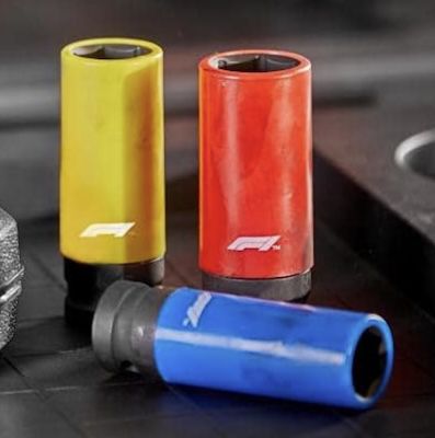 Formula 1 Steckschlüssel Satz SW 17mm 19mm u. 21mm für 11€ (statt 17€)