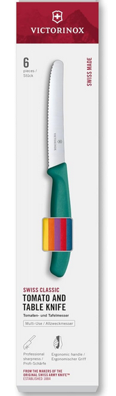 🔪 6x Victorinox Swiss Classic Wellenschliff Messer Set für 24,51€ (statt 35€)
