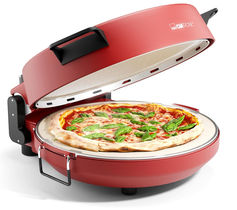 🍕🔥Clatronic PM 3787 Pizzaofen max. 350°C Ø32cm für 40€ (statt 65€)
