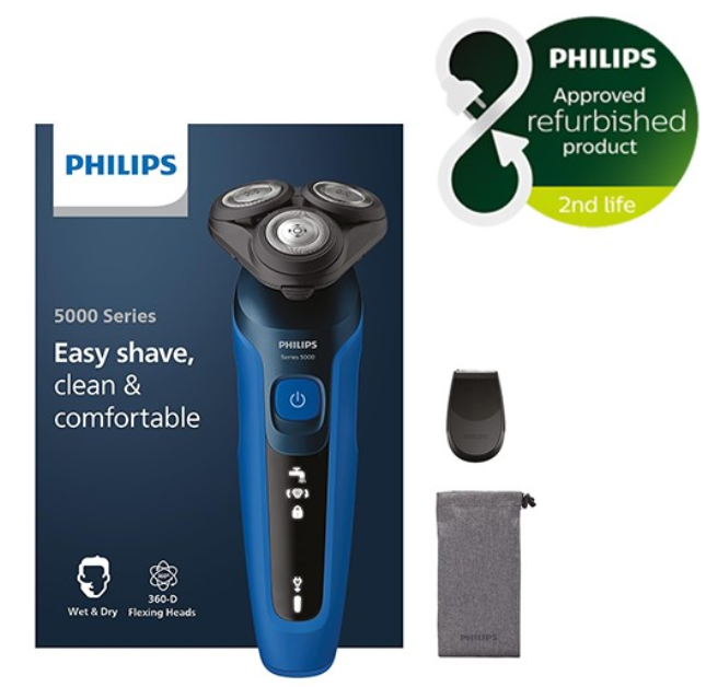 Philips Series 5000 S5466/18 Herrenrasierer refurb. für 44,99€ (statt neu 68€)