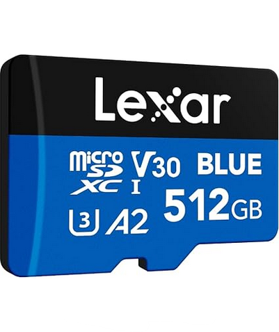 Lexar Blue 512GB microSD Speicherkarte für 33,99€ (statt 46€)