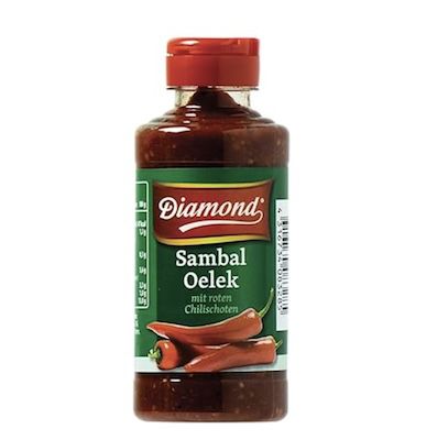 🌶️ 6x Diamond Sambal Oelek scharfe Paste aus roten Chilischoten für 9€ (statt 14€)