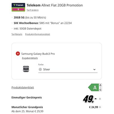 Fette Ersparnis 🔥 Samsung Galaxy S25 Edge (512 GB) für 49€ + 20GB Telekom 24,99€ mtl.