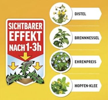 🏡 2,5L Roundup Express Unkrautfrei Fertigmischung für 16,30€ (statt 24€)