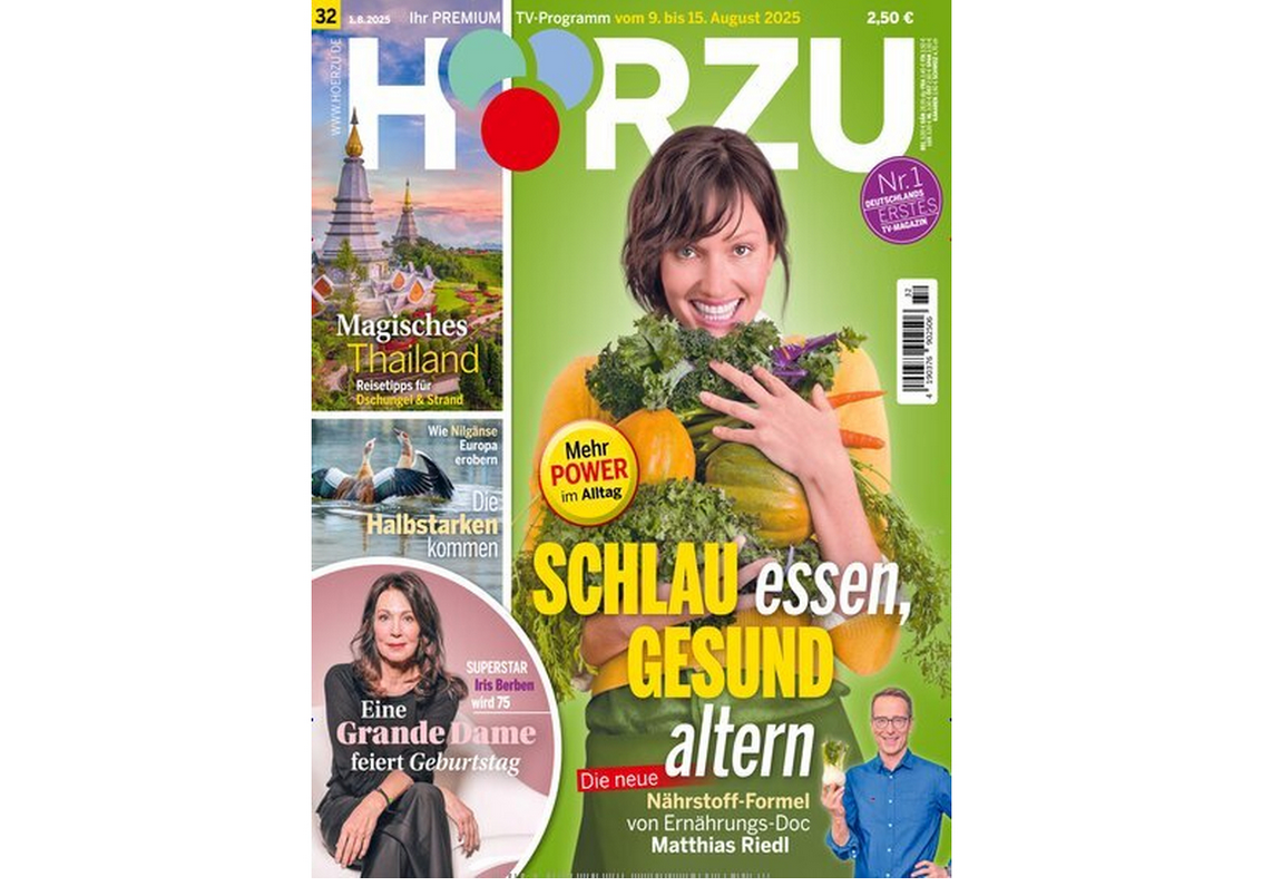 📰 Hörzu Jahresabo 52 Ausgaben direkt nur 39,90€ (statt 140€) – Sofortrabatt
