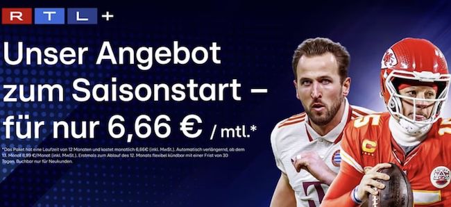 🔥 12 Monate RTL+ Premium für 79,92€ (statt 108€)