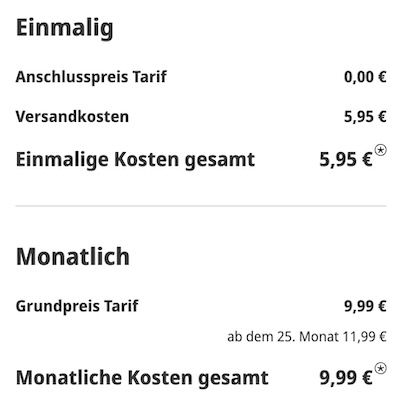 🧨 SimOnly Knaller 🔥 o2 Allnet mit 75GB 5G für nur 9,99€ mtl.