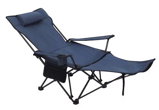 WOLTU faltbarer Camping Angelstuhl mit Fußstütze für 30,99€ (statt 41€)
