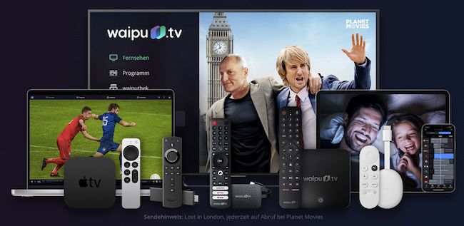 📺⚽️ waipu Perfect Plus + DAZN Super Sports für 29,99€ mtl.
