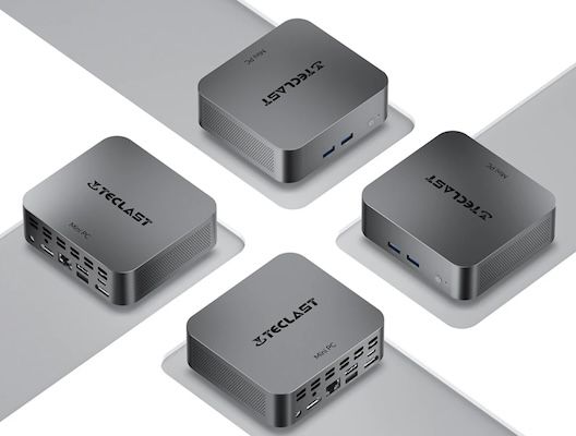 Teclast N20 Pro Mini PC (Intel N95, 16GB/512GB) für 100€ (statt 118€)