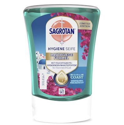 🧴 5x Sagrotan No-Touch Nachfüller Floral Coast Limited Edition für 10,79€ (statt 17€)