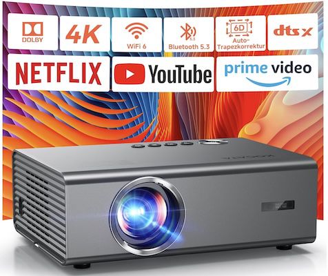 KOGATA GC357B 4K Smart Beamer mit WiFi 6 für 169,96€ (statt 189€)