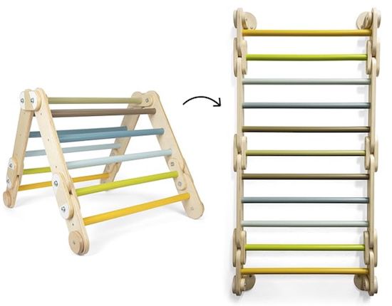 🧗‍♂️ Small Foot Design Kletterdreieck und Kletterleiter aus Holz für 98,22€ (statt 142€)