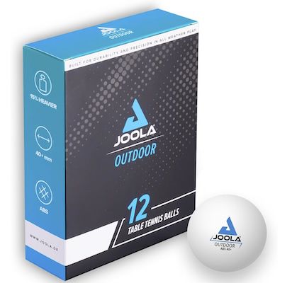 🏓 12er Pack JOOLA Tischtennisbälle Outdoor in 40+ mm für 6,45€ (statt 11€)