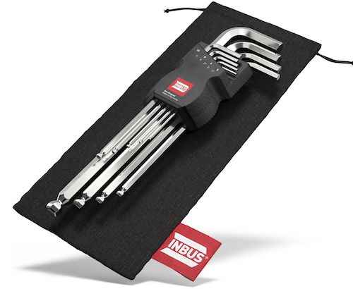 INBUS Winkelschraubendreher Set 1,5–10mm mit Kugelkopf ab 16,95€ (statt 25€)