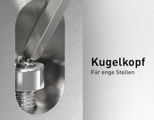 INBUS Winkelschraubendreher Set 1,5–10mm mit Kugelkopf ab 16,95€ (statt 25€)