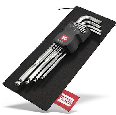 INBUS Winkelschraubendreher Set 1,5–10mm mit Kugelkopf ab 16,95€ (statt 25€)