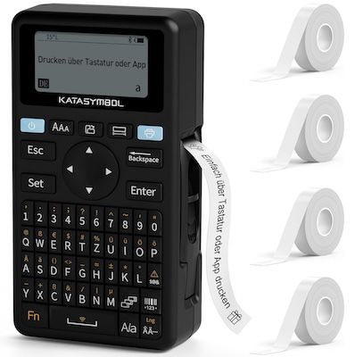 🖨️ SUPVAN E11 Etikettendrucker inkl. 4 Rollen für 29,99€ (statt 50€)