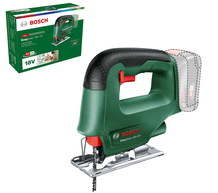 🪚Bosch EasySaw 18V-70 Akku Stichsäge SOLO Version für 39,99€ (statt 52€)