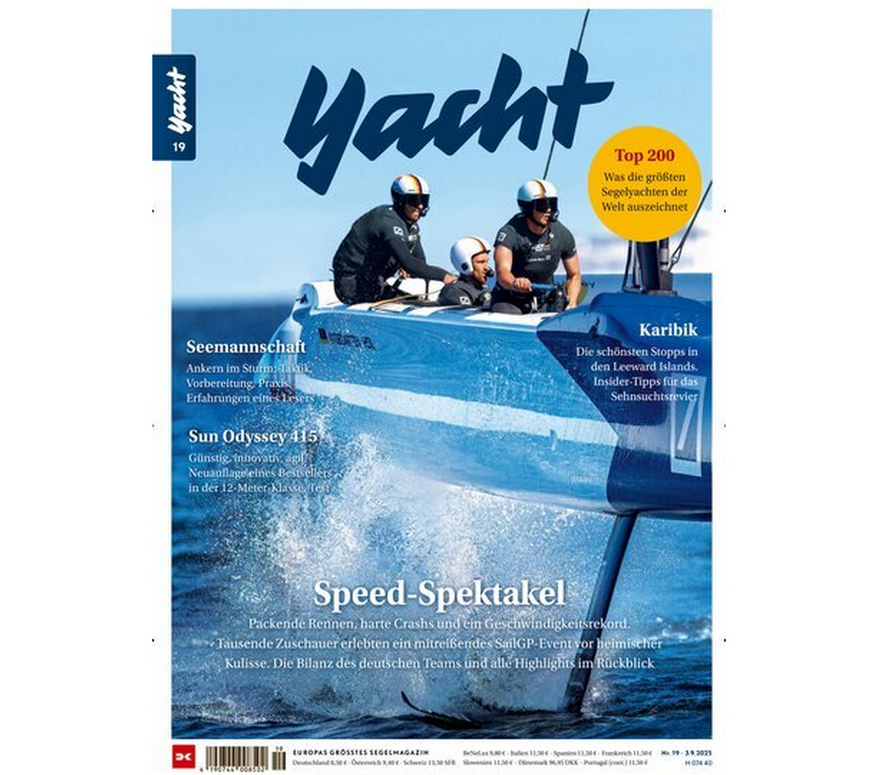 🛥️⛵ 25 Ausgaben YACHT Abo für direkt 79,90€ (statt 213€)