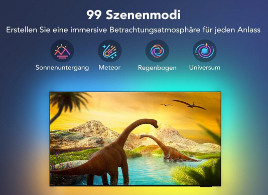 Govee TV LED RGBIC  Hintergrundbeleuchtung für 55   65 Zoll für 19,98€ (statt 30€)