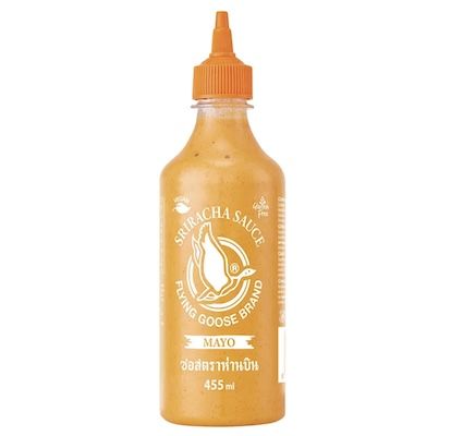 🧡 Flying Goose Sriracha Mayo (orange Kappe), 455 ml ab 3,59€ (statt 4,49€)