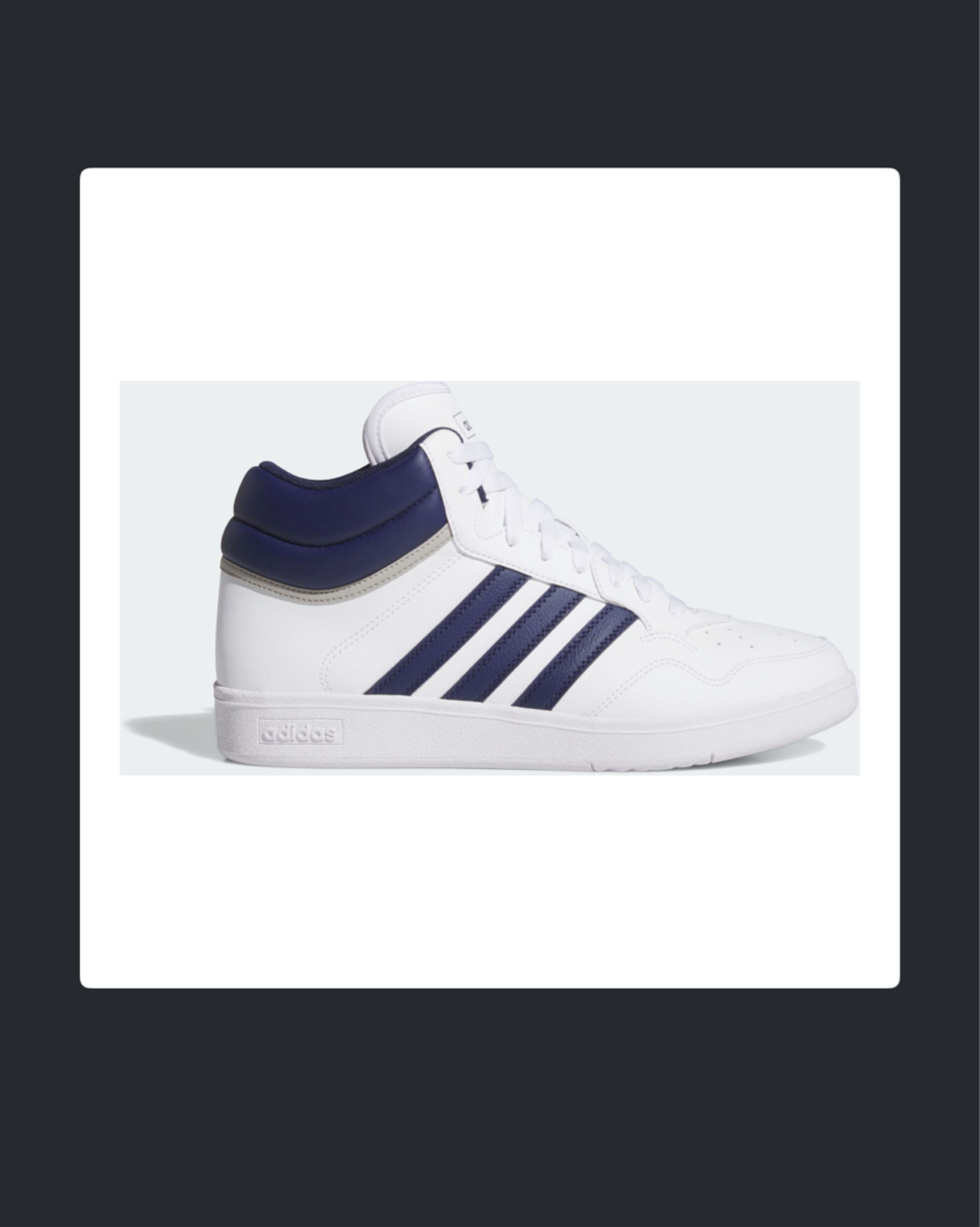 Sneaker adidas Unisex Hoops 4.0 Mid ab 25,50€ statt 50,90€