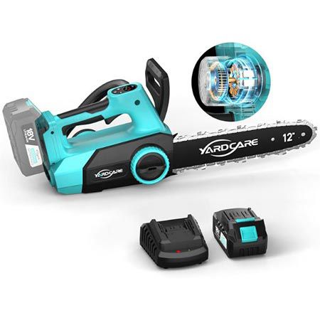 🪚 Yardcare 12″ Akku-Kettensäge mit LED-Display für 79,99€ (statt 160€)