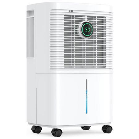 💨 Innvitop Luftentfeuchter mit Luftfeuchtigkeitsanzeige, 12L/24h für 74,99€ (statt 150€)