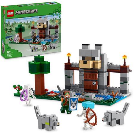 🧱 LEGO 21261 Minecraft Die Wolfsfestung für 22,69€ (statt 27€)