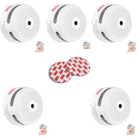 💨 5er Pack X-Sense XS01 Rauch- & Feuermelder inkl. Magnethalter für 48,88€ (statt 65€)