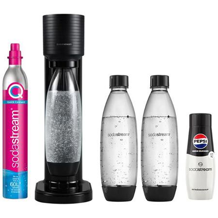 🥤 SodaStream Gaia Sprudler + CO2-Zylinder + 3x Fuse Flasche + Sirup für 59,99€ (statt 76€)