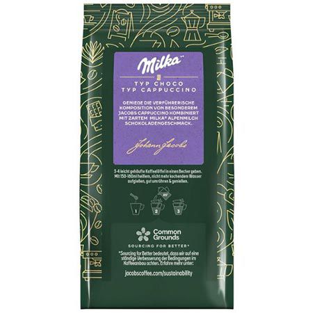 ☕ Jacobs Typ Cappuccino Choco Milka Getränkepulver, 400g ab 3,13€ (statt 4,29€)