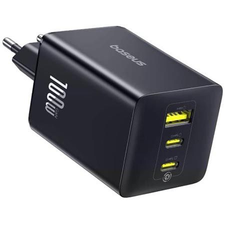 🔌 Baseus Enerfill 3 Port USB-C/A Ladegerät mit 100W für 29,99€ (statt 38€)