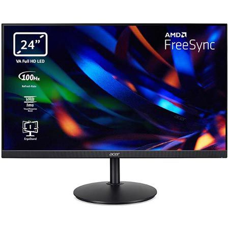 🖥️ Acer CBA242YH 23,8″ FHD Monitor mit 100Hz für 99,90€ (statt 120€)