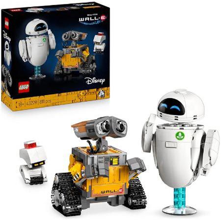 🤖 LEGO 43279 Disney Pixar Wall-E & EVE für 54,90€ (statt 61€)