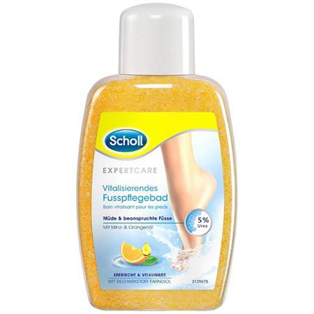 🦶🏻 Scholl Fußbad Vitalisierend mit Salzkristallen & Urea ab 3,64€ (statt 9€)