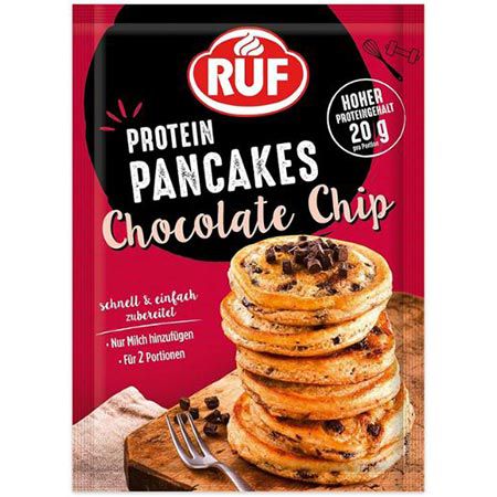 🥞 RUF Protein Pancakes mit Chocolate Chips, 150g ab 2,37€ (statt 3,29€)