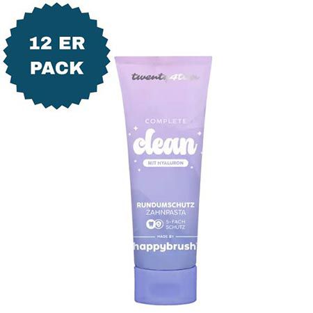🦷 18€ Rabatt auf Happybrush Zahnpflege z.B. 12x Zahnpasta nur 9,99€ (statt 36€)