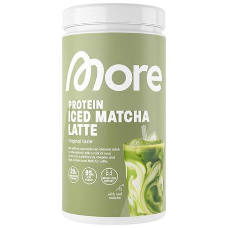 🥤 More Nutrition Protein Iced Matcha Latte, 500g für 26,29€ (statt 33€)
