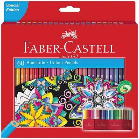 ✍🏻 Faber-Castell 111260 Castle Buntstifte Set, 60-teilig für 13€ (statt 17€)