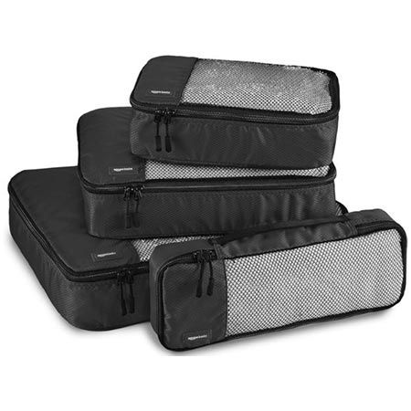 🧳 4er Set Amazon Basics Packwürfel für Koffer für 14,91€ (statt 21€)