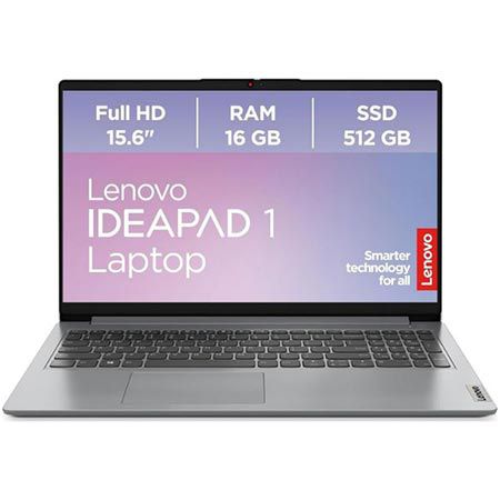 💻 Lenovo IdeaPad 1 Laptop mit 15.6″ FHD, Ryzen 5, 16GB/512GB für 449,99€ (statt 568€)