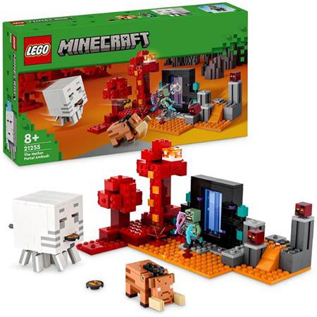 🧱 LEGO 21255 Minecraft Hinterhalt am Netherportal für 23,15€ (statt 29€)