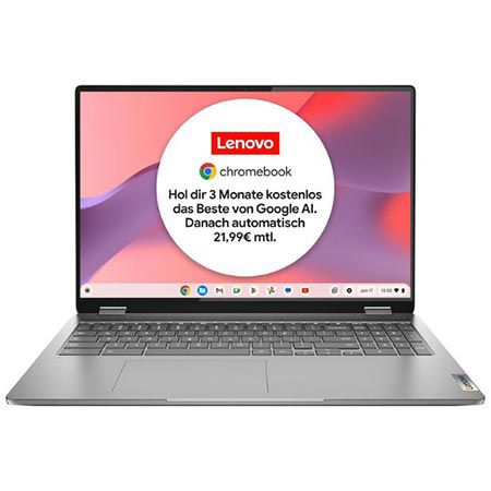 💻 Lenovo Chromebook IdeaPad Flex 3 15,6″ Convertible Laptop für 289,99€ (statt 479€)