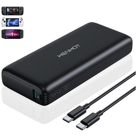 🔋 HenHot USB-C & A Powerbank mit 65W, 20.000 mAh für 24,99€ (statt 50€)
